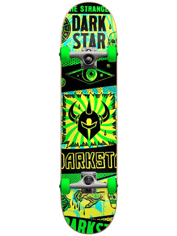 DARKSTAR ( COLLAPSE YOUTH FIRST PUSH GREEN 7.375 ) COMPLETE SKATEBOARD