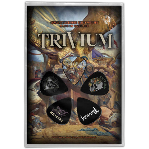 TRIVIUM ( IN THE COURT OF THE DRAGON ) PLECTRUM