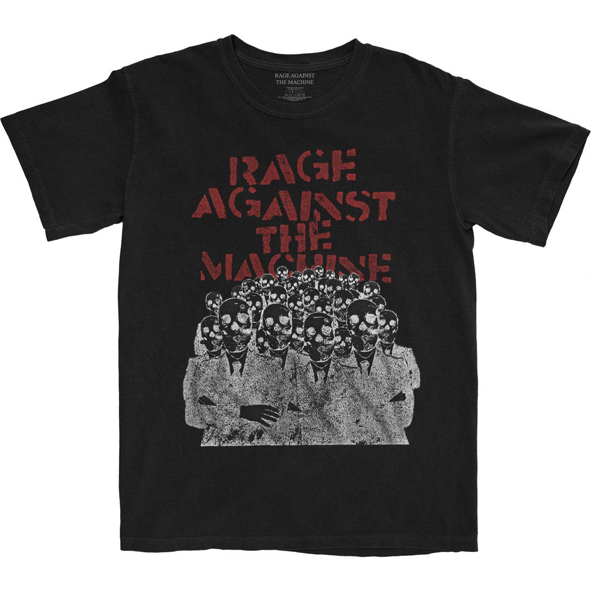 RAGE AGAINST THE MACHINE ( CROWD MASKS ) T-SHIRT – Shred Merch
