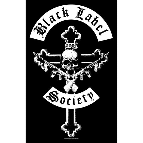 BLACK LABEL SOCIETY ( MAFIA ) FABRIC POSTER