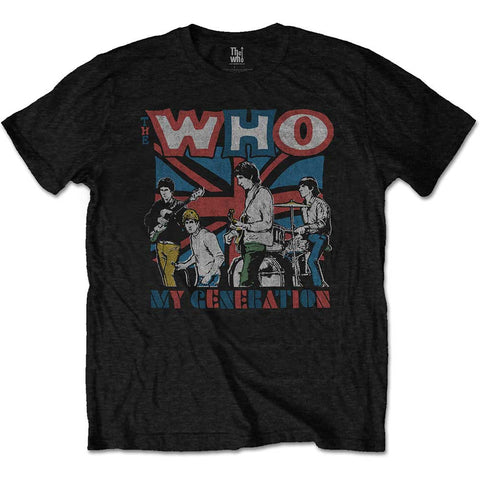 THE WHO ( MY GENERATION SKETCH ) T-SHIRT