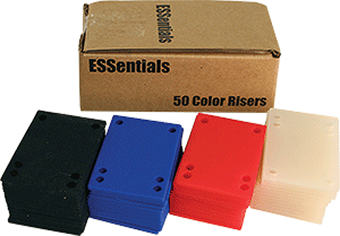 ESSENTIALS ( SHOCK PAD 1/8 ASSORTED 50 PACK ) RISERS