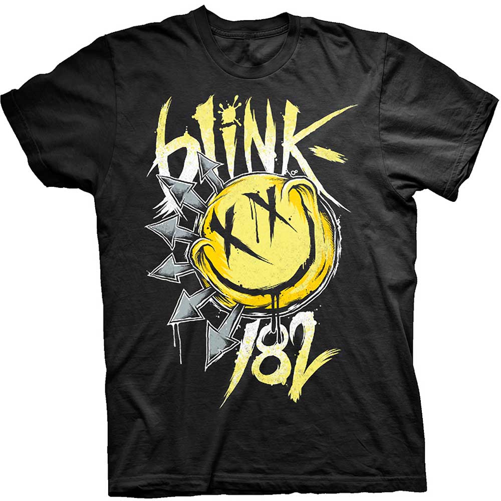 BLINK 182 BIG SMILE YELLOW T-SHIRT – Shred Merch