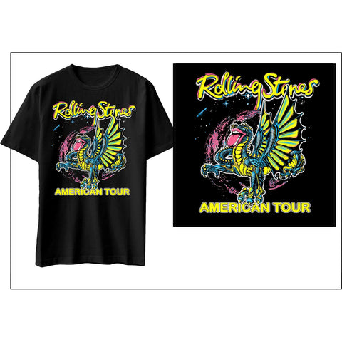 THE ROLLING STONES ( AMERICAN TOUR DRAGON ) T-SHIRT