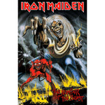 IRON MAIDEN ( NUMBER OF THE BEAST ) FABRIC POSTER