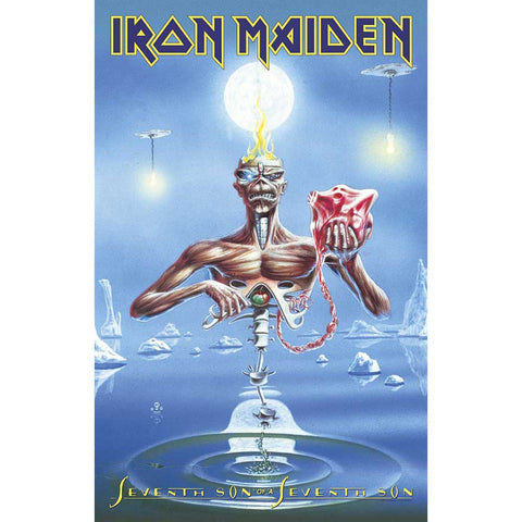 IRON MAIDEN ( SEVENTH SON ) FABRIC POSTER