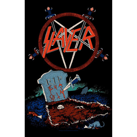 SLAYER ( REIGN IN PAIN ) FABRIC POSTER