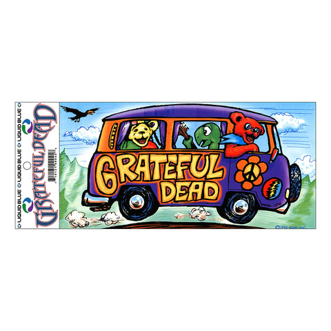 GRATEFUL DEAD ( SUMMER TOUR BUS 5" ) STICKER