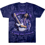 JIMI HENDRIX ( PURPLE HAZE TIE-DYE ) T-SHIRT