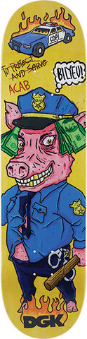 DGK ( BILYEU PROTECT AND SERVE 8.06 ) DECK