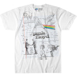 PINK FLOYD ( SKETCH WHITE )  T-SHIRT