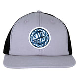 Santa Crus Malba Crash Dot Mesh Trucker Unstructured Hat Unisex