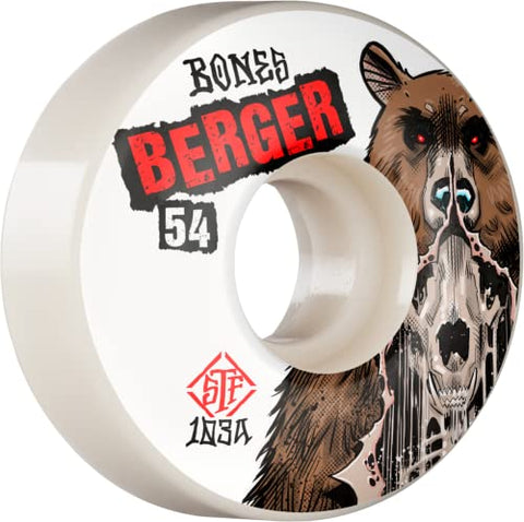 BONES ( BERGER SKINNED 54 V3 SLIMS 54MM ) WHEELS