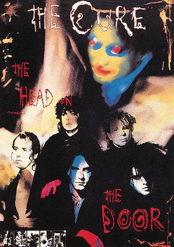 THE CURE ( THE HEAD ON THE DOOR ALBUM ) POSTER