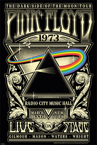 PINK FLOYD ( RADIO CITY ) POSTER