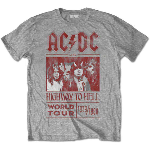 AC/DC ( HIGHWAY TO HELL WORLD TOUR 1979/80 ) T-SHIRT
