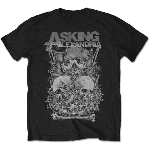 ASKING ALEXANDRIA ( SKULL STACK ) T-SHIRT
