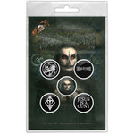 CRADLE OF FILTH BUTTON BADGE PACK: HAMMER OF THE WITCHES