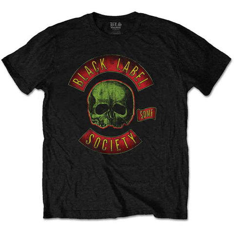 BLACK LABEL SOCIETY ( SKULL LOGO COLOUR ) T-SHIRT