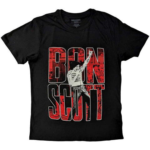 BON SCOTT ( BIG TYPE ) T-SHIRT