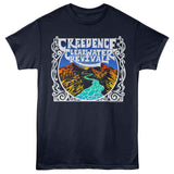 CREEDENCE CLEARWATER ( MOUNTAINS AND RIVER ) T-SHIRT