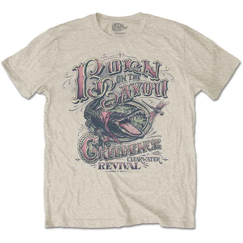 CREEDENCE CLEARWATER ( BORN ON THE BAYOU ) T-SHIRT