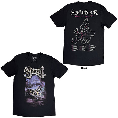 GHOST ( SKELETOUR ADMAT '25 TOUR DATES ) T-SHIRT