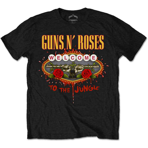 GUNS N ROSES ( WELCOME TO THE JUNGLE LV ) T-SHIRT