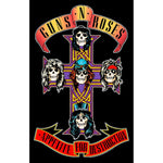 GUNS N ROSES ( APPETITE FOR DESTRUCTION ) FABRIC POSTER