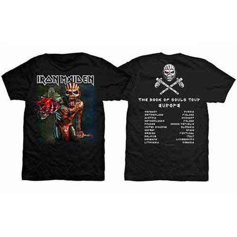 IRON MAIDEN ( BOS EURO TOUR 2016 ) T-SHIRT
