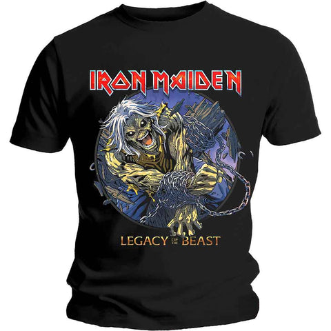 IRON MAIDEN ( EDDIE CHAINED LEGACY ) T-SHIRT