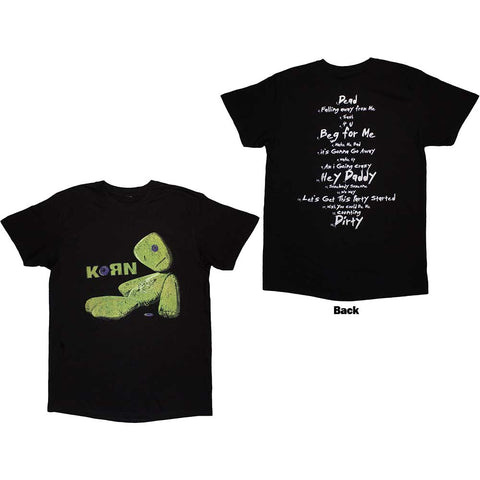KORN ( ISSUES TRACKLIST ) T-SHIRT
