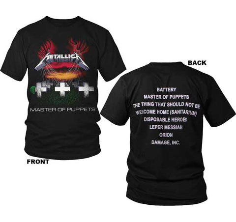 METALLICA ( MASTER OF PUPPETS ) T-SHIRT