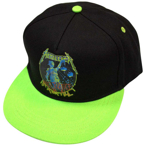 METALLICA ( AND JUSTICE FOR ALL ) BASEBALL CAP