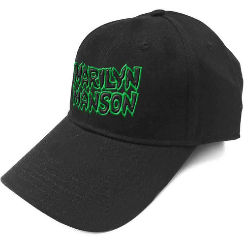 MARILYN MANSON ( LOGO GREEN ) CAP