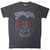 MOTLEY CRUE ( SKULL WINGS DIP-DYE ) T-SHIRT
