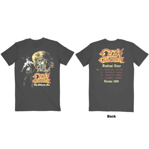 OZZY OSBOURNE ( ULTIMATE REMIX GREY ) T-SHIRT