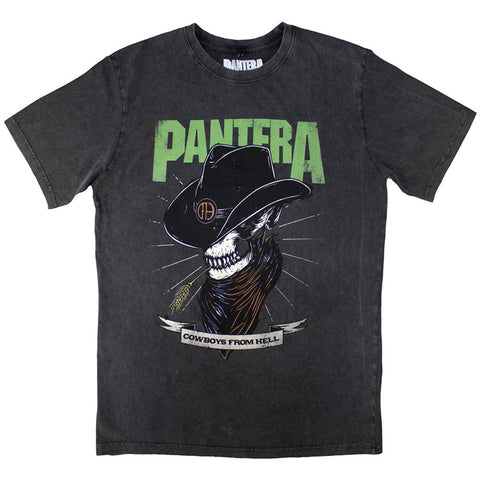 PANTERA ( SKELETON COWBOY STONE WASH ) T-SHIRT