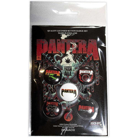 PANTERA BUTTON BADGE PACK: STAY AWAY FROM ME