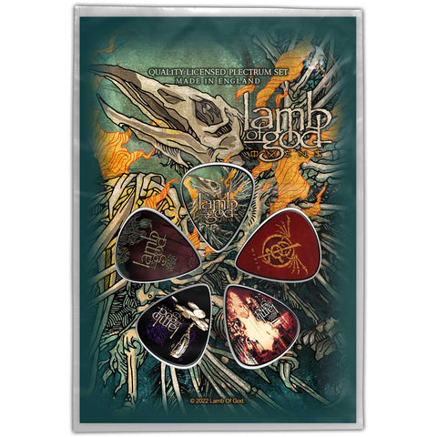 LAMB OF GOD PLECTRUM PACK: OMENS