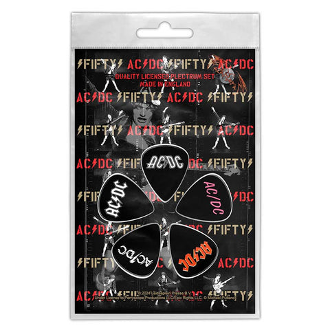 AC/DC GUITAR PICK PACK: FIFTY
