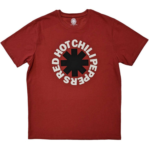 RED HOT CHILI PEPPERS ( CLASSIC ASTERISK RED ) T-SHIRT