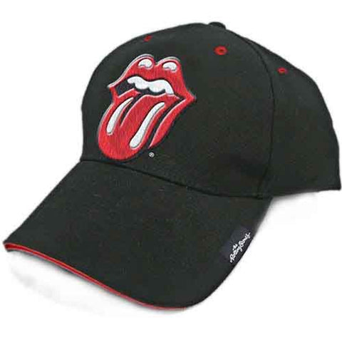 THE ROLLING STONES ( CLASSIC TONGUE ) BASEBALL CAP