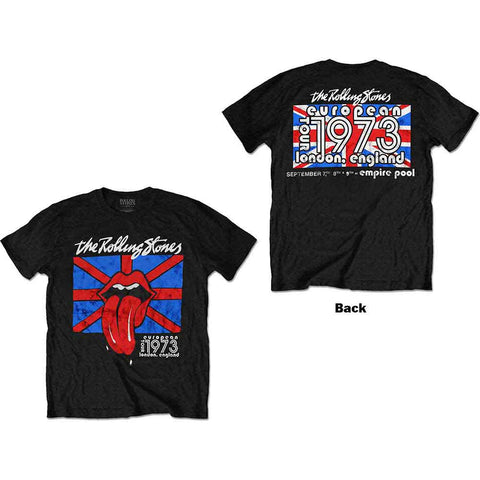 THE ROLLING STONES ( LONDON EUROPEAN '73 ) T-SHIRT