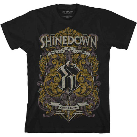 SHINEDOWN ( ORNAMENTAL SCISSORS ) T-SHIRT