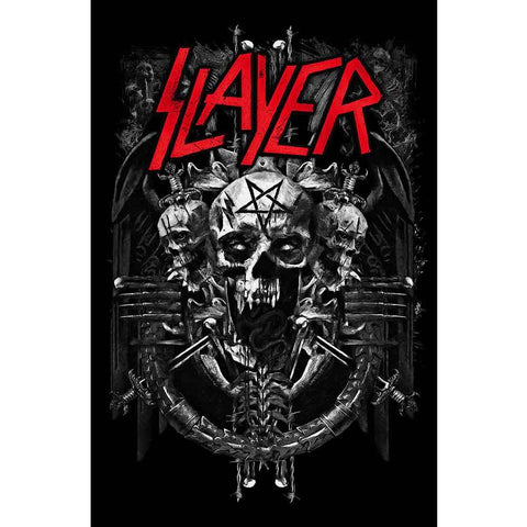 SLAYER ( DEMONIC ) FABRIC POSTER