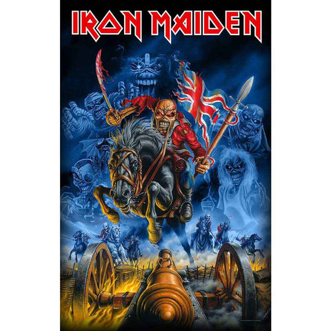 IRON MAIDEN ( ENGLAND ) FABRIC POSTER