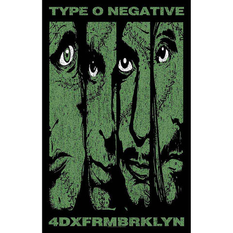 TYPE O NEGATIVE ( 4DXFRMBRKLYN ) FABRIC POSTER