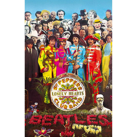 THE BEATLES ( SGT. PEPPER ) FABRIC POSTER
