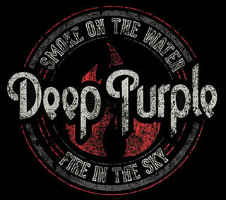 DEEP PURPLE ( SMOKE CIRCLE ) T-SHIRT